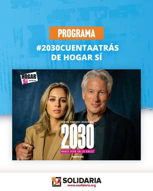La familia Gere y su compromiso con la erradicación del sinhogarismo para 2030