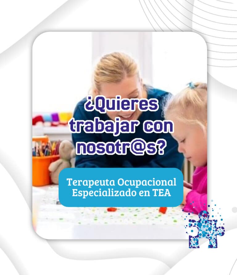 𝐓𝐞𝐫𝐚𝐩𝐞𝐮𝐭𝐚 𝐎𝐜𝐮𝐩𝐚𝐜𝐢𝐨𝐧𝐚𝐥 especializado en personas con 𝐓𝐫𝐚𝐬𝐭𝐨𝐫𝐧𝐨 𝐝𝐞𝐥 𝐄𝐬𝐩𝐞𝐜𝐭𝐫𝐨 𝐀𝐮𝐭𝐢𝐬𝐭𝐚 (𝐓𝐄𝐀) 
